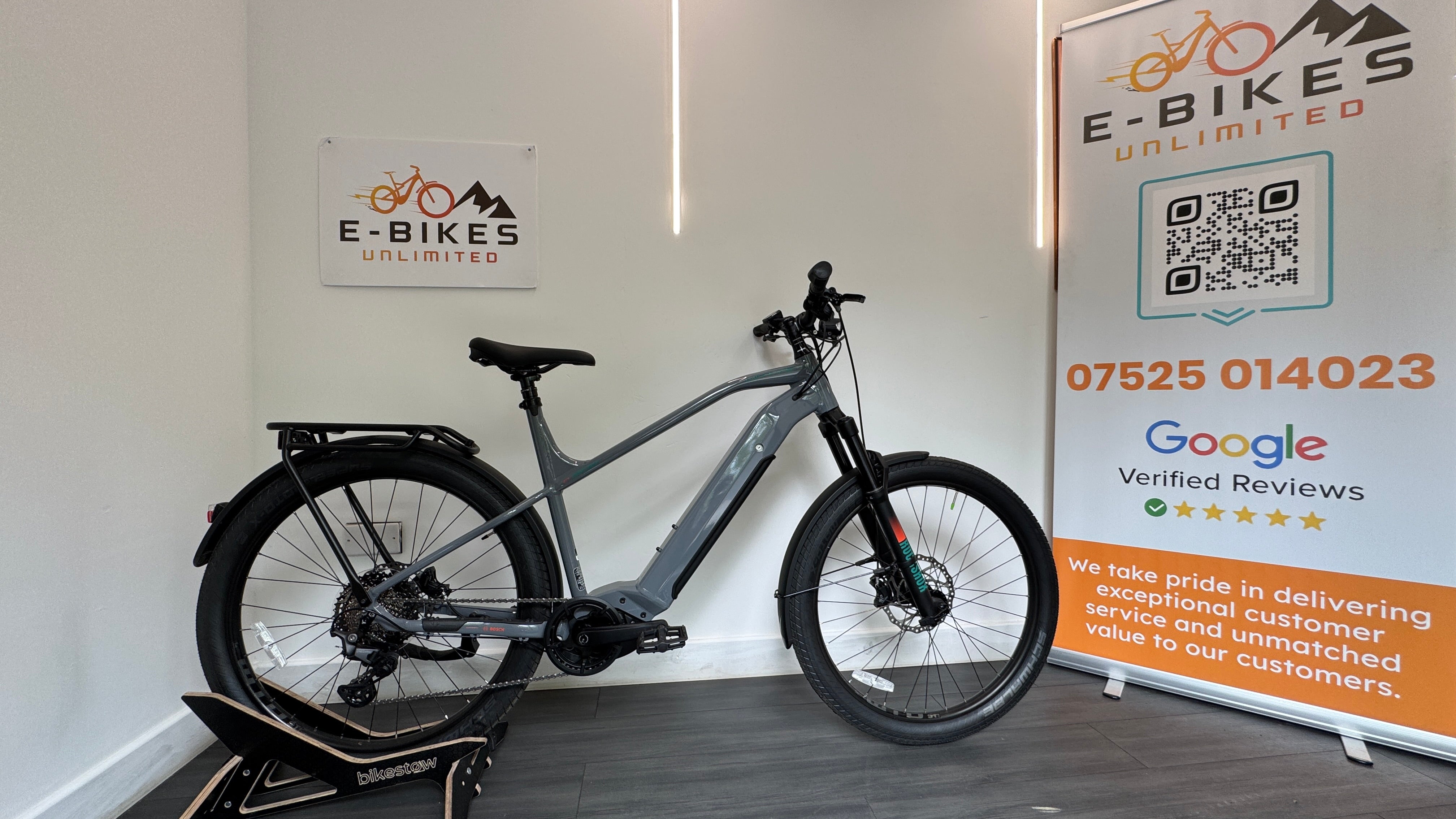 Whyte E-506 99 Grey Extra Large XL Hardtrail Electric Bike 85Nm mid-drive EMTB BRAND NEW