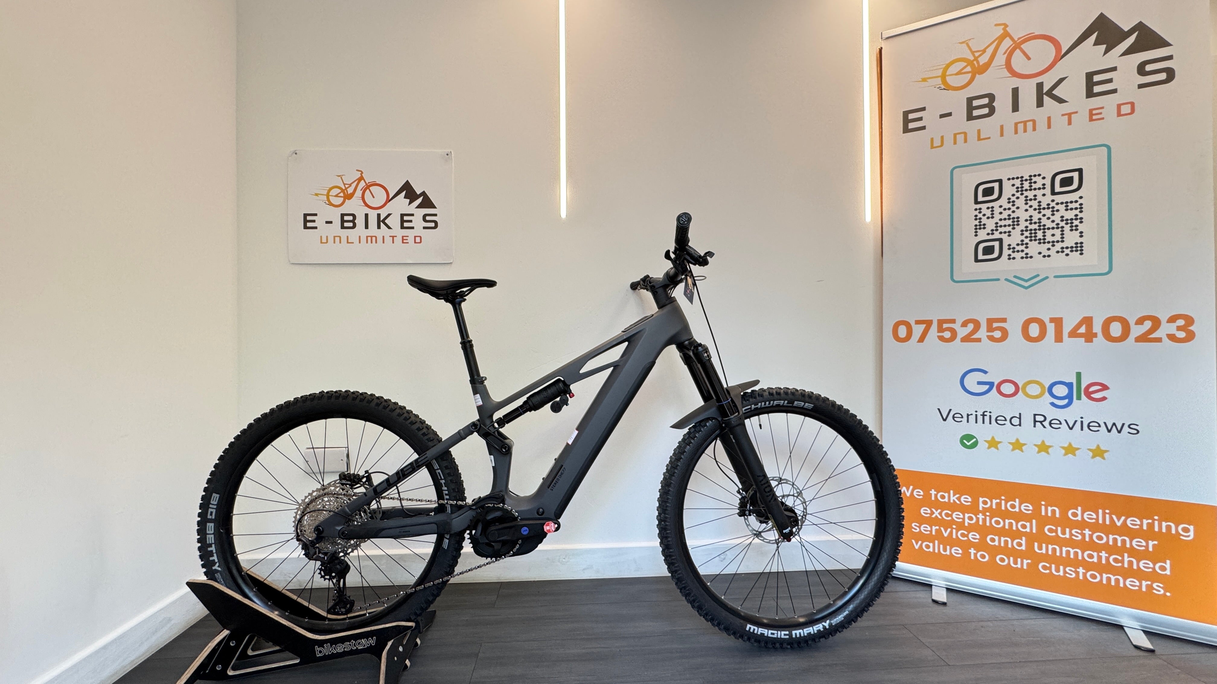 Cube Stereo Hybrid One77 LARGE HPC Race 800 2026 Electric Mountain Bike BRAND NEW RRP £3999