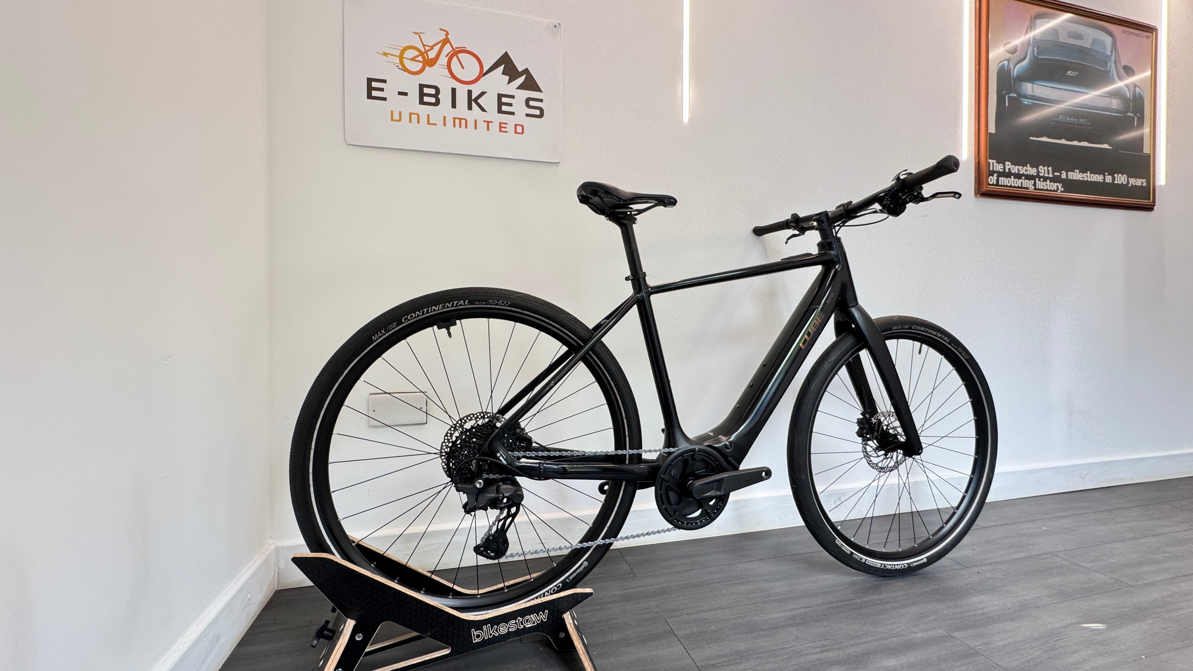 Cube Editor Hybrid Pro 400x 2025 Black/Spectral Medium Electric Bike Ebike Commuter RRP £2,299