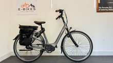 Load image into Gallery viewer, Gazelle orange c330 Titanium Grey 53cm step through city ebike Shimano steps
