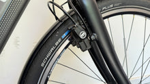 Load image into Gallery viewer, Gazelle orange c330 Titanium Grey 53cm step through city ebike Shimano steps
