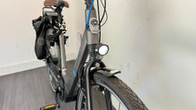 Load image into Gallery viewer, Gazelle orange c330 Titanium Grey 53cm step through city ebike Shimano steps

