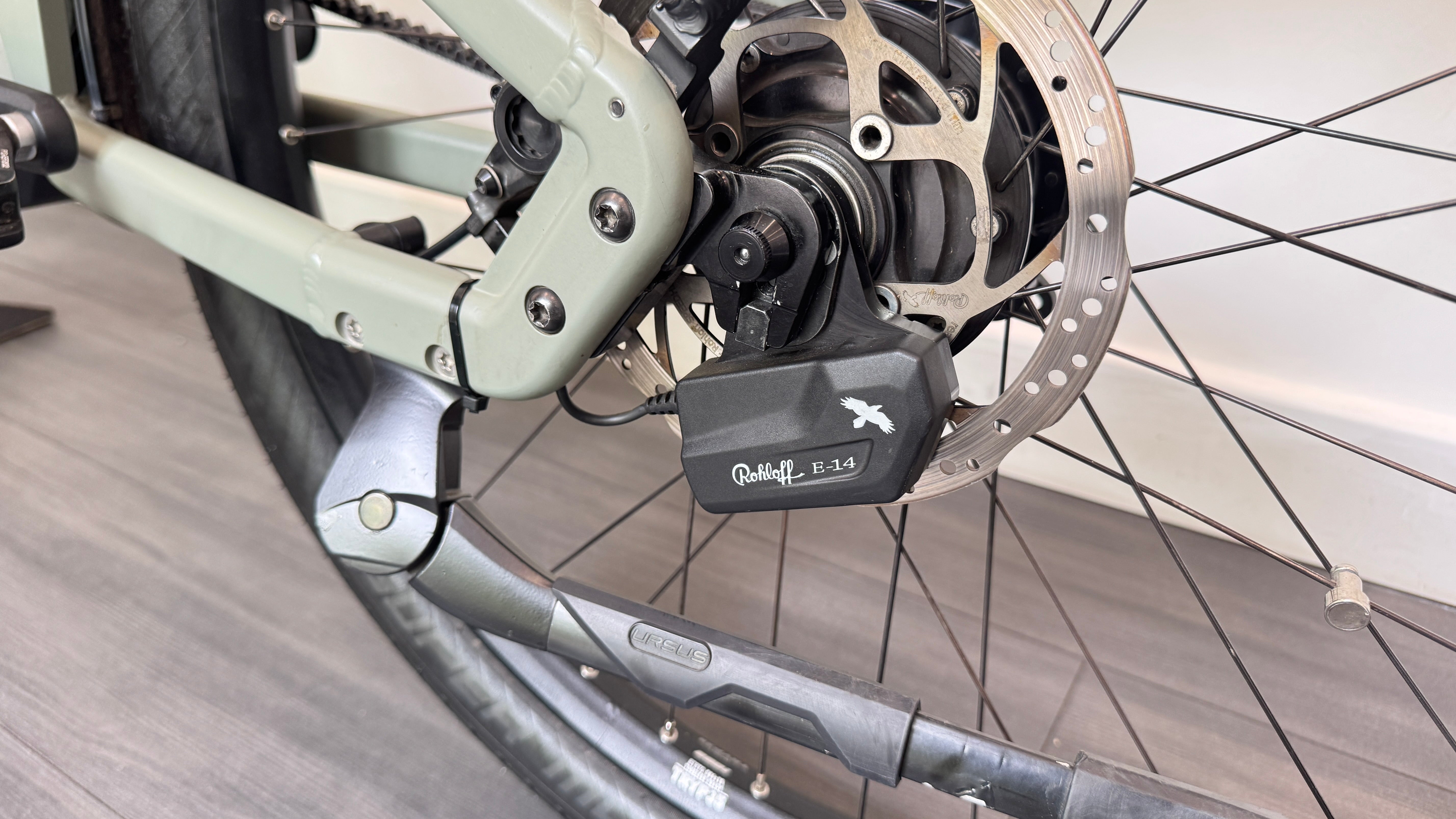 Riese & Muller Superdelite 47cm SMALL GT Rohloff Belt Drive Tundra Grey Double Battery Ebike Electric Bike