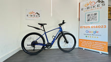 Load image into Gallery viewer, Trek Dual Sport+ 2 252 MEDIUM Electric Hybrid Bike - Hex Blue Barely used
