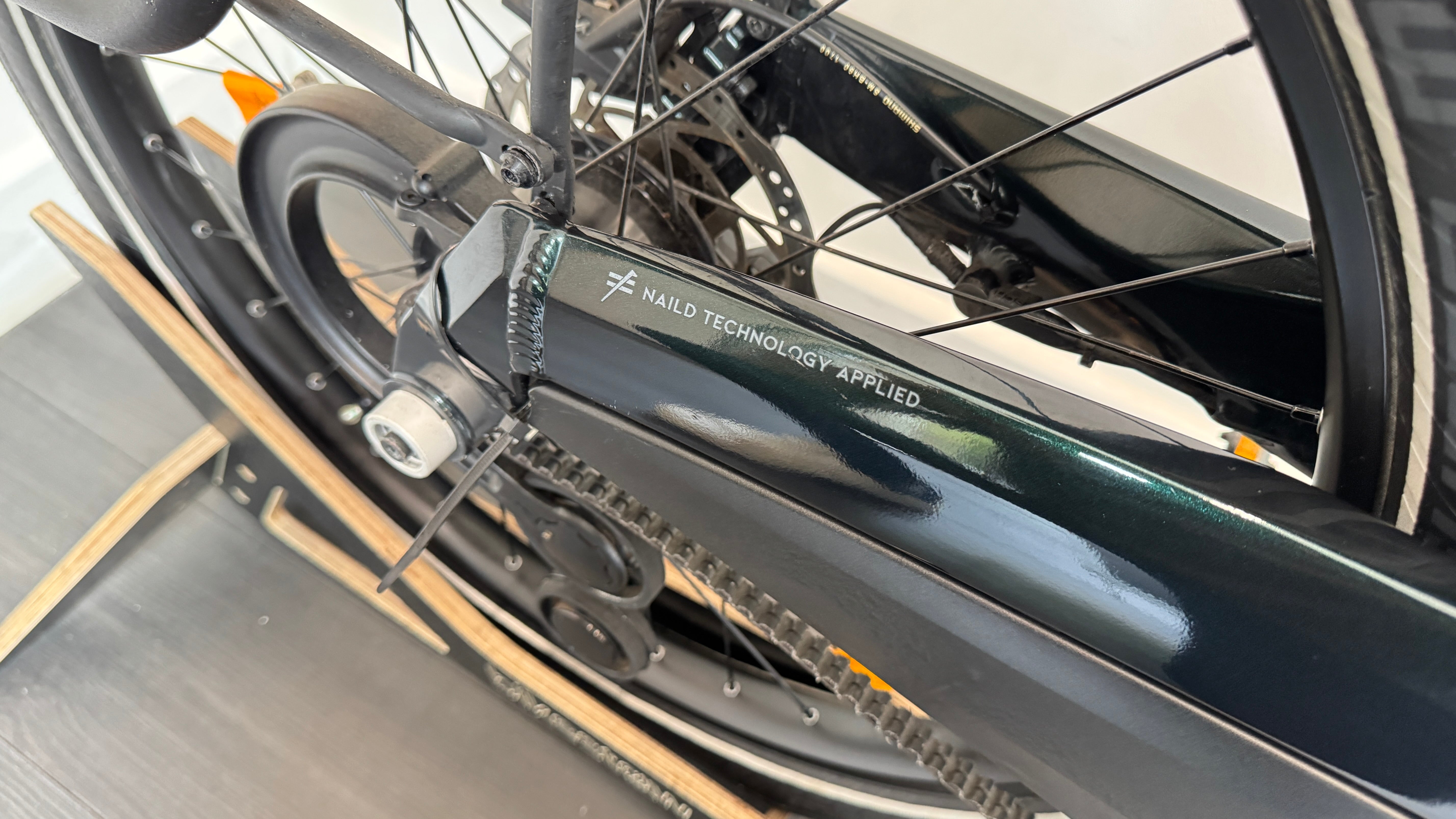 Vaast E/1 Rohloff E14 MEDIUM Electric Bike ebike Electric gears 500Wh Amazon Green