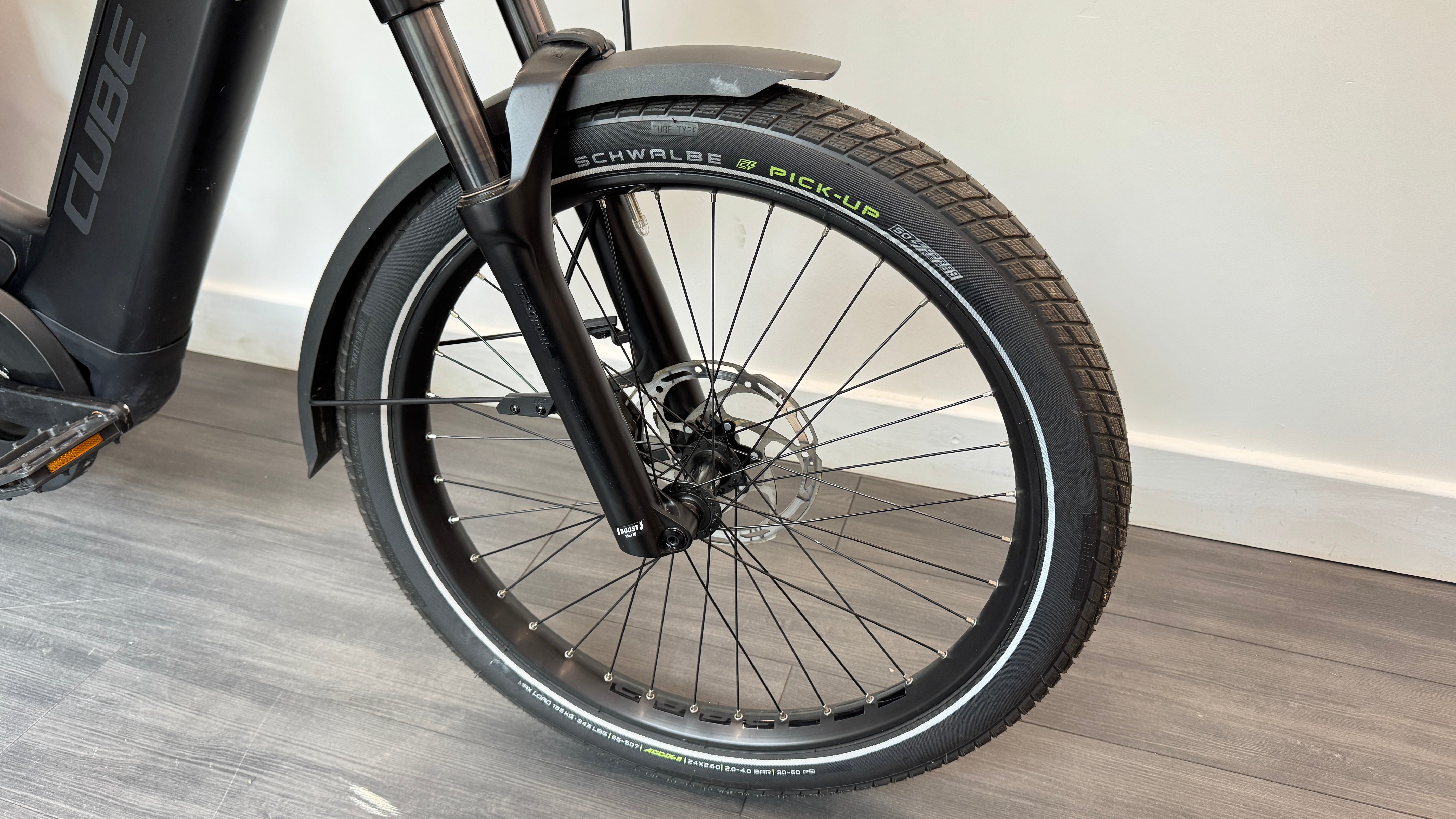 Cube Trike Family Hybrid 750Wh Enviolo Electric Cargo Bike In Swamp Grey RRP £3999