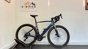 Ribble Allroad SL R e Blue MEDIUM Ultegra Di2 RRP £6099 Mahle X20 350Wh battery Mavic Cosmic SL45