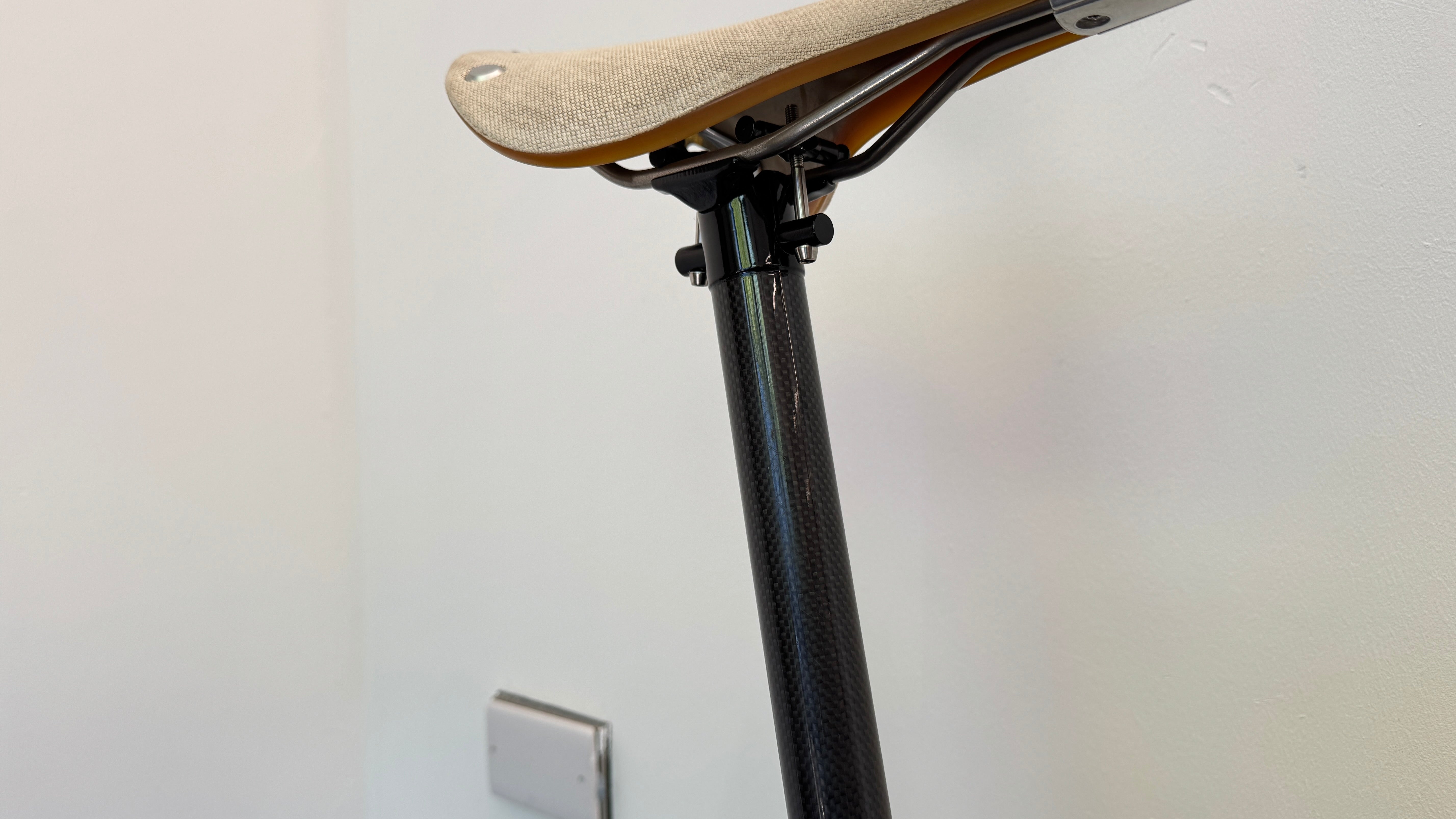 Hummingbird Electric Folding Bike Brooks Saddle Prodrive Carbon Fibre Yellow Bike RRP £4495