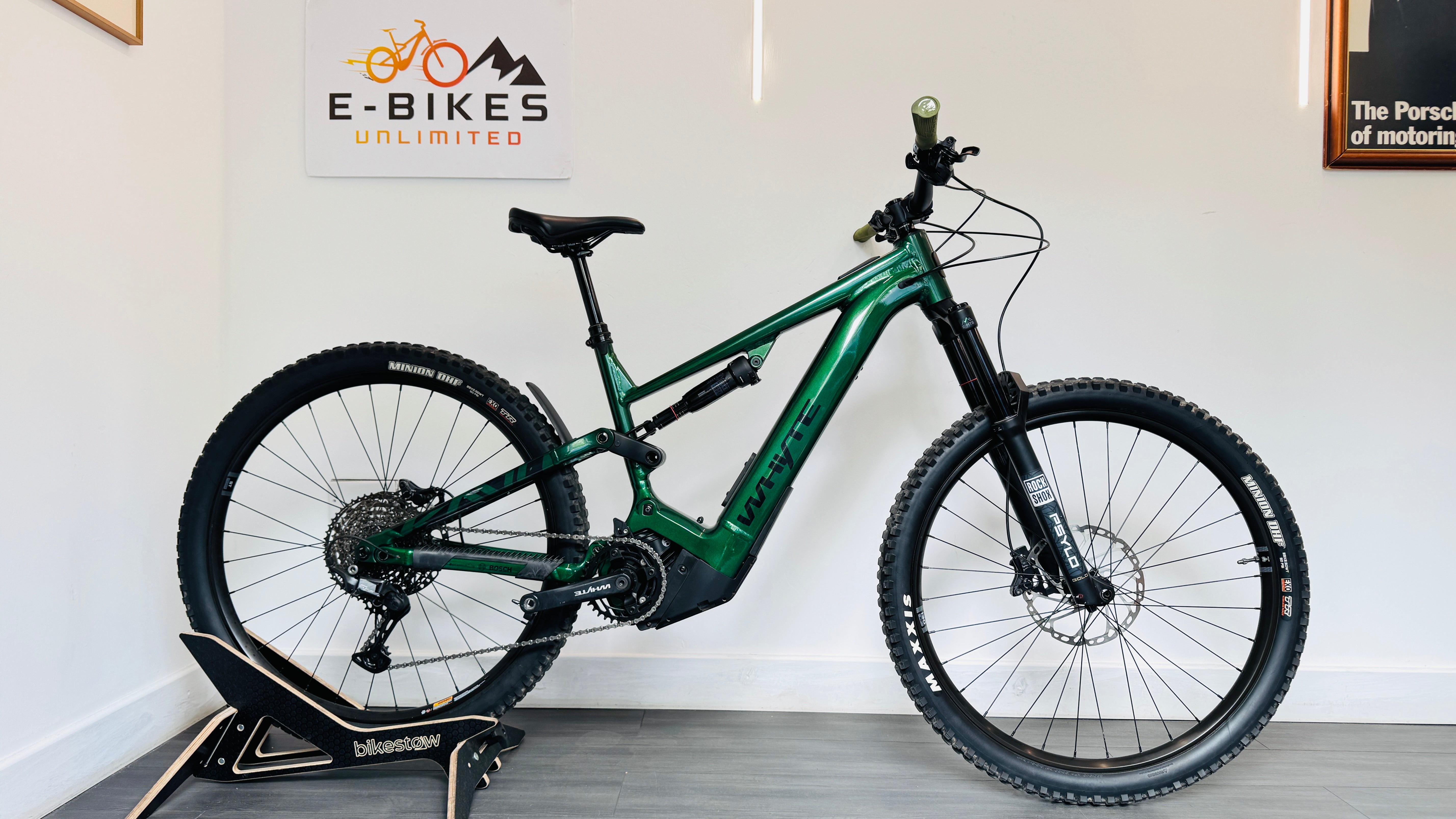 2025 Whyte Kado S V1 LARGE Electric Full Suspension Mountain Bike 600Wh 120Nm Bosch In Aston Green