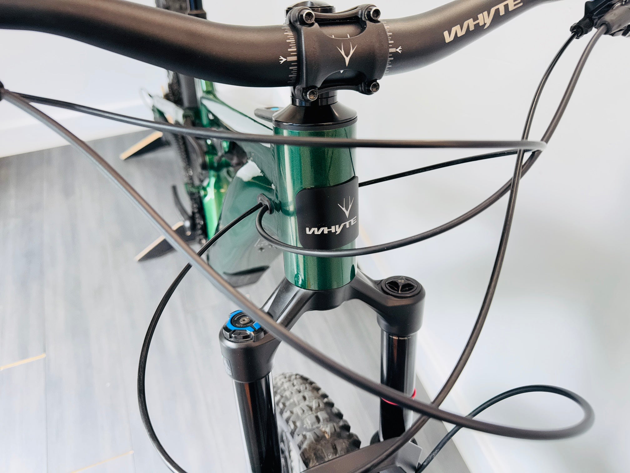 2025 Whyte Kado S V1 LARGE Electric Full Suspension Mountain Bike 600Wh 120Nm Bosch In Aston Green