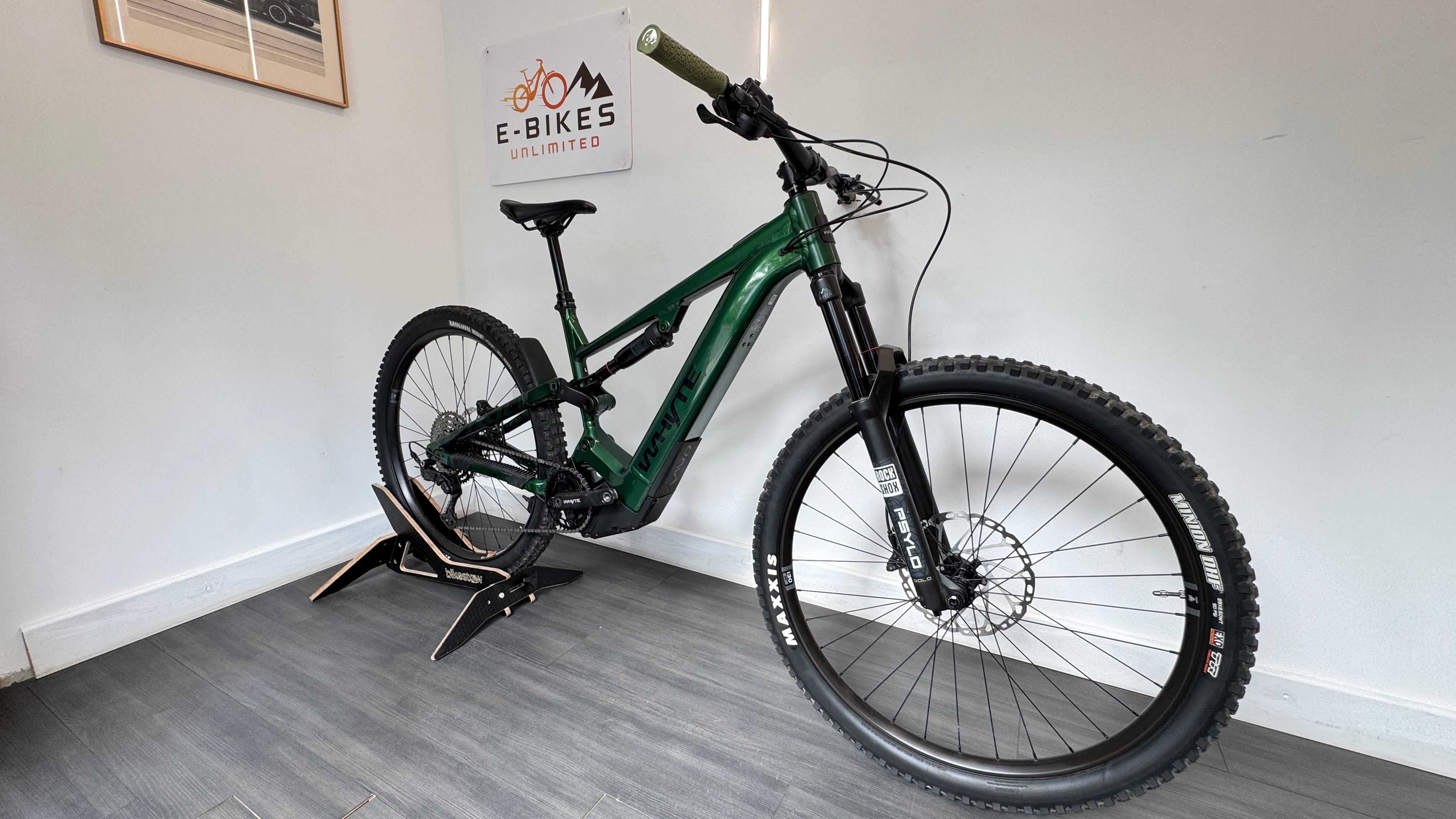 2025 Whyte Kado S V1 LARGE Electric Full Suspension Mountain Bike 600Wh 120Nm Bosch In Aston Green