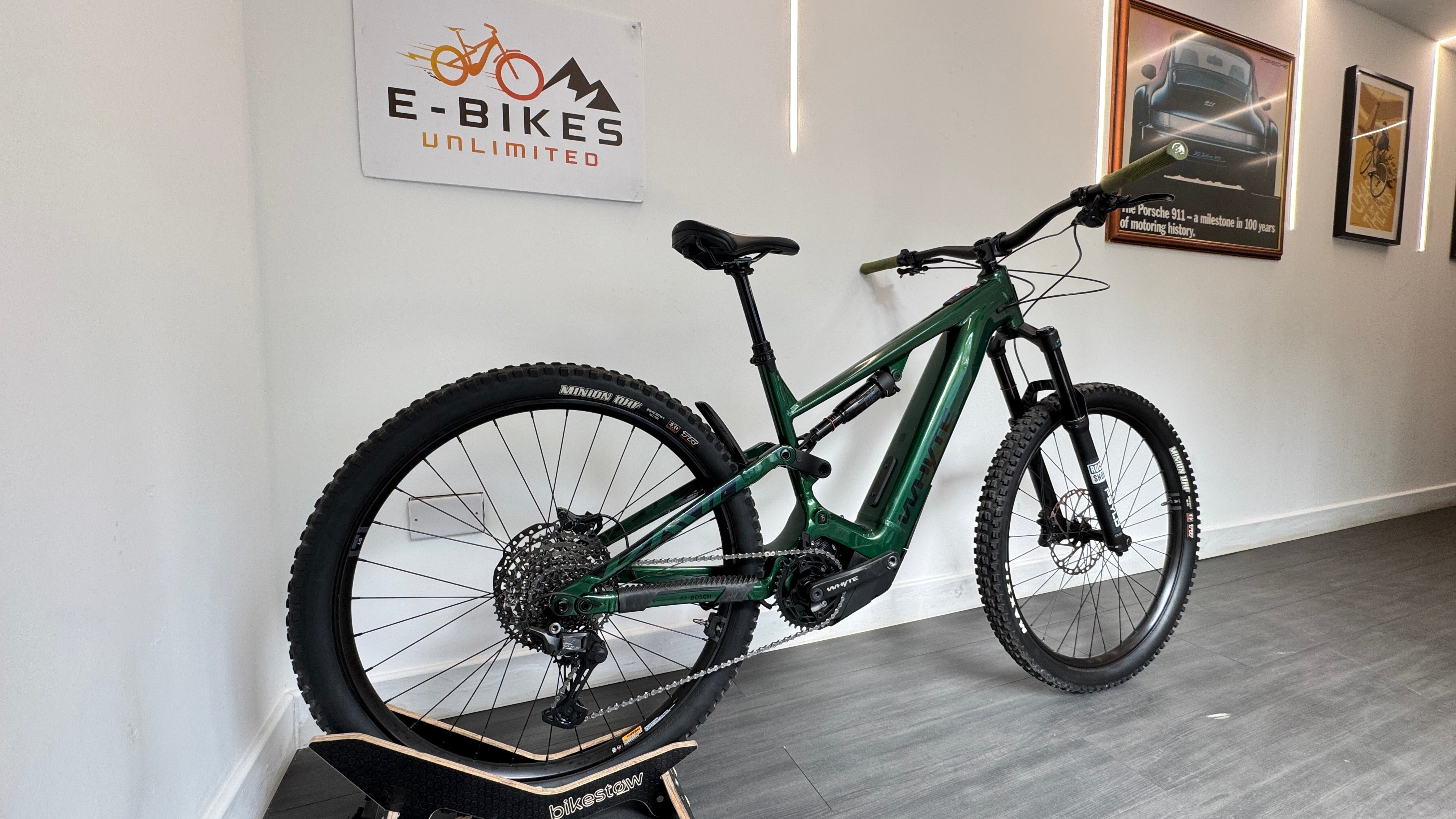 2025 Whyte Kado S V1 LARGE Electric Full Suspension Mountain Bike 600Wh 120Nm Bosch In Aston Green