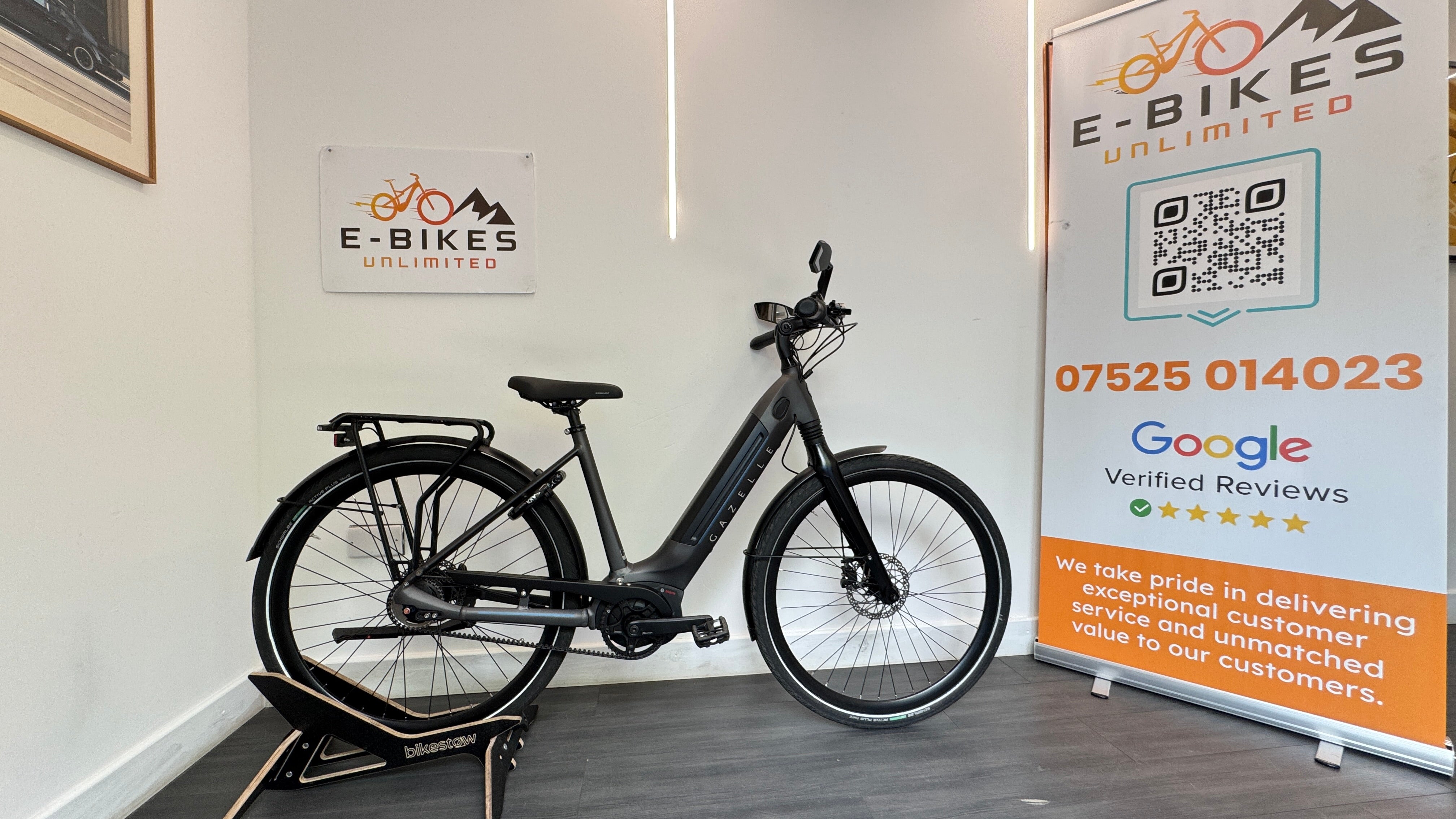 Gazelle Ultimate C5 HMB SMALL 49cm Electric Hybrid Bike Ebike Nexus Belt Drive 500Wh RRP £3499