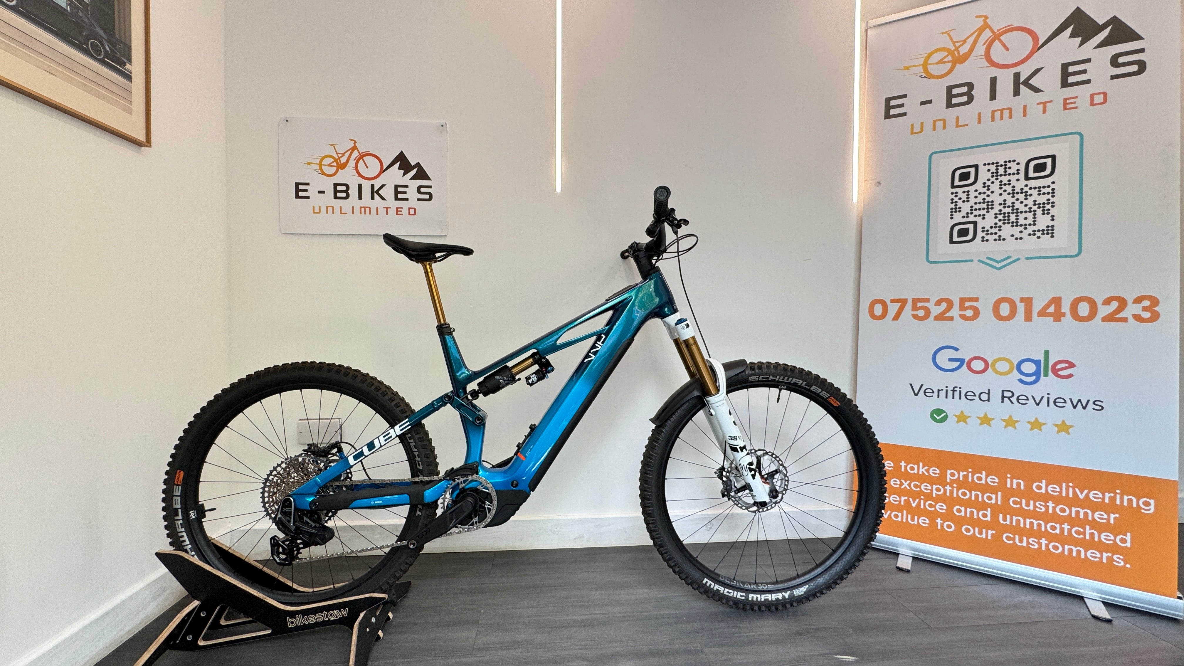 2025 Cube Stereo Hybrid ONE77 HPC XL Extra Large AT 800 Carbon Mountain Bike in Actionteam SRAM XO RRP £5200
