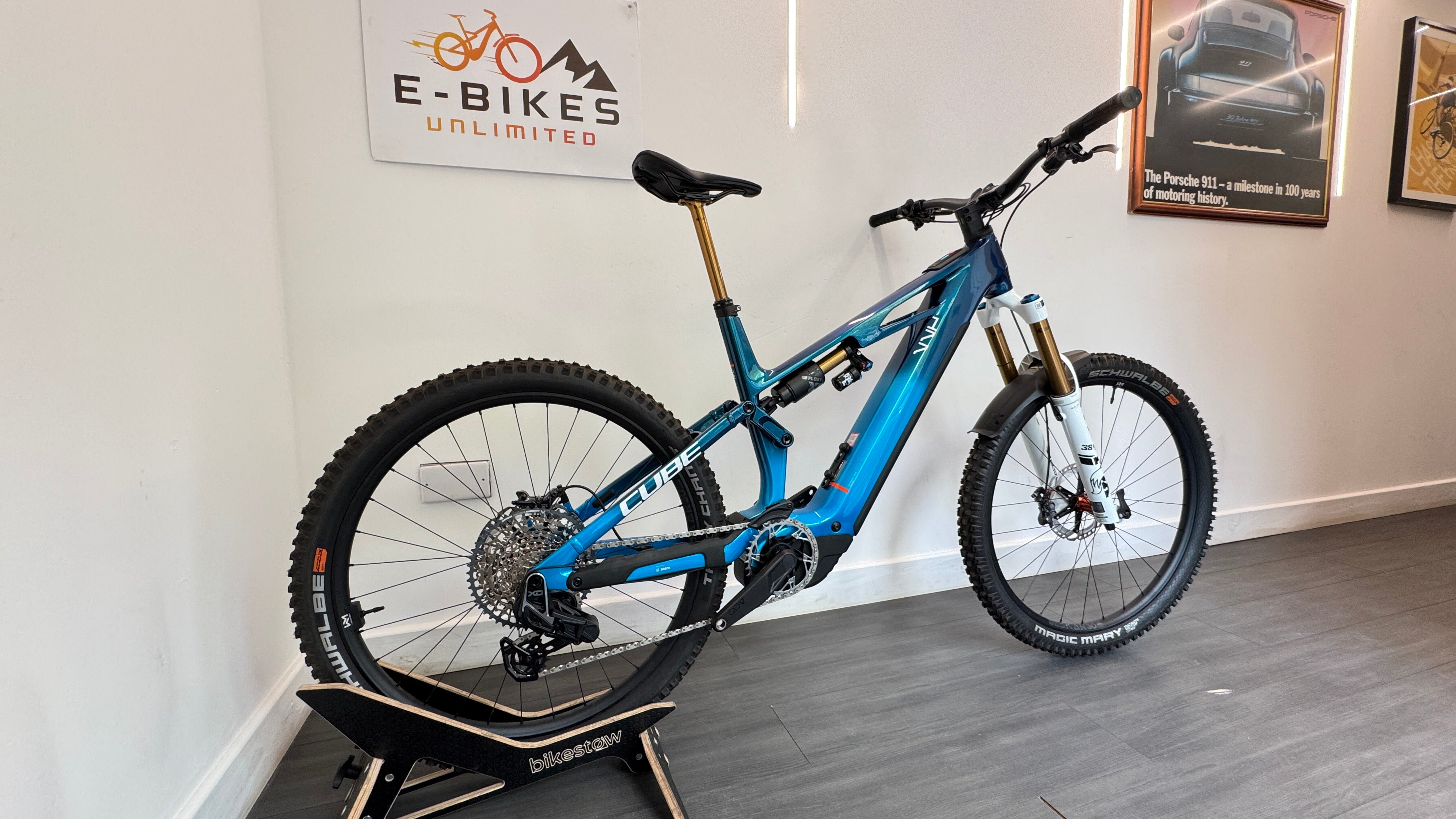 2025 Cube Stereo Hybrid ONE77 HPC XL Extra Large AT 800 Carbon Mountain Bike in Actionteam SRAM XO RRP £5200