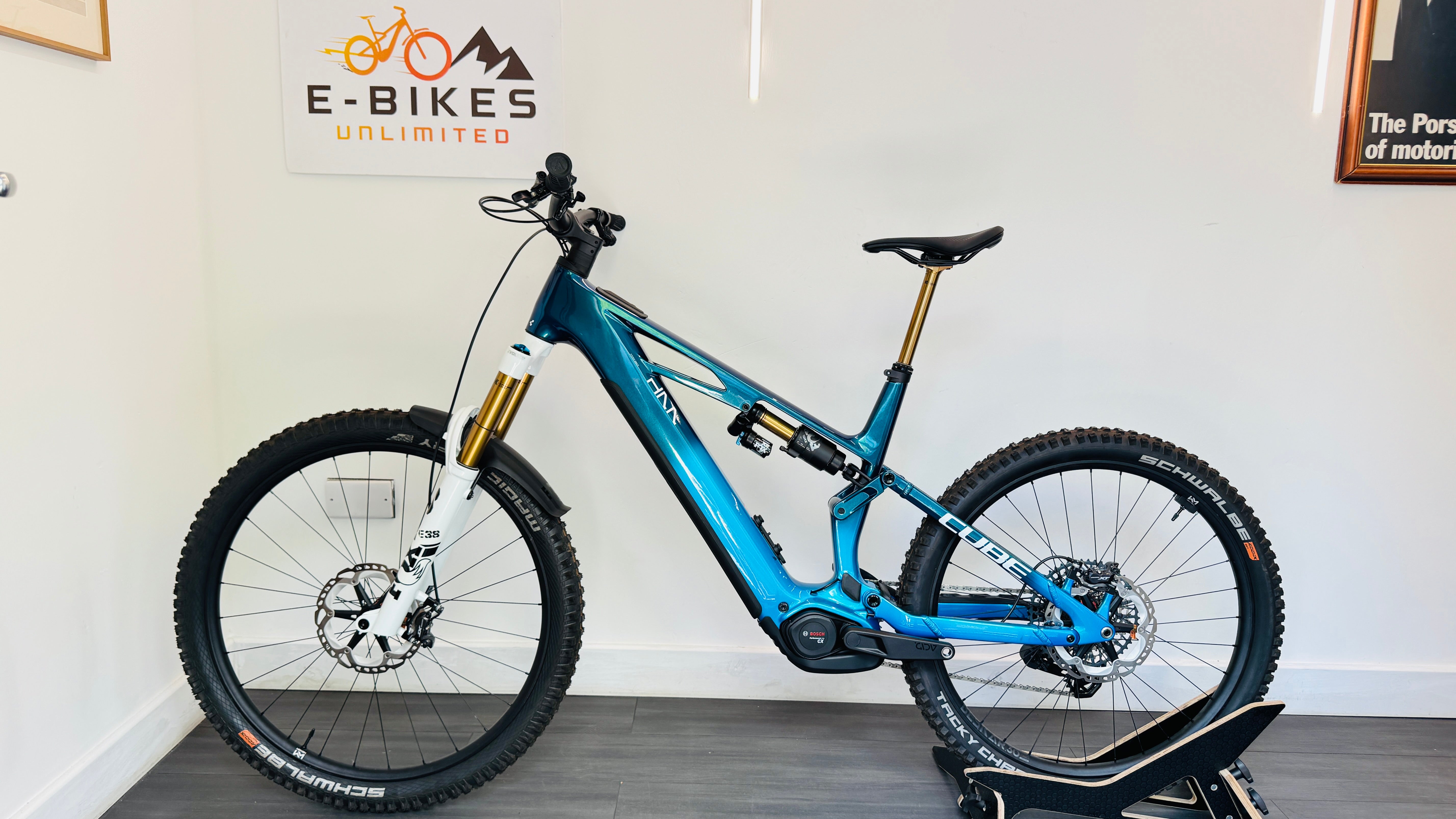 2025 Cube Stereo Hybrid ONE77 HPC XL Extra Large AT 800 Carbon Mountain Bike in Actionteam SRAM XO RRP £5200