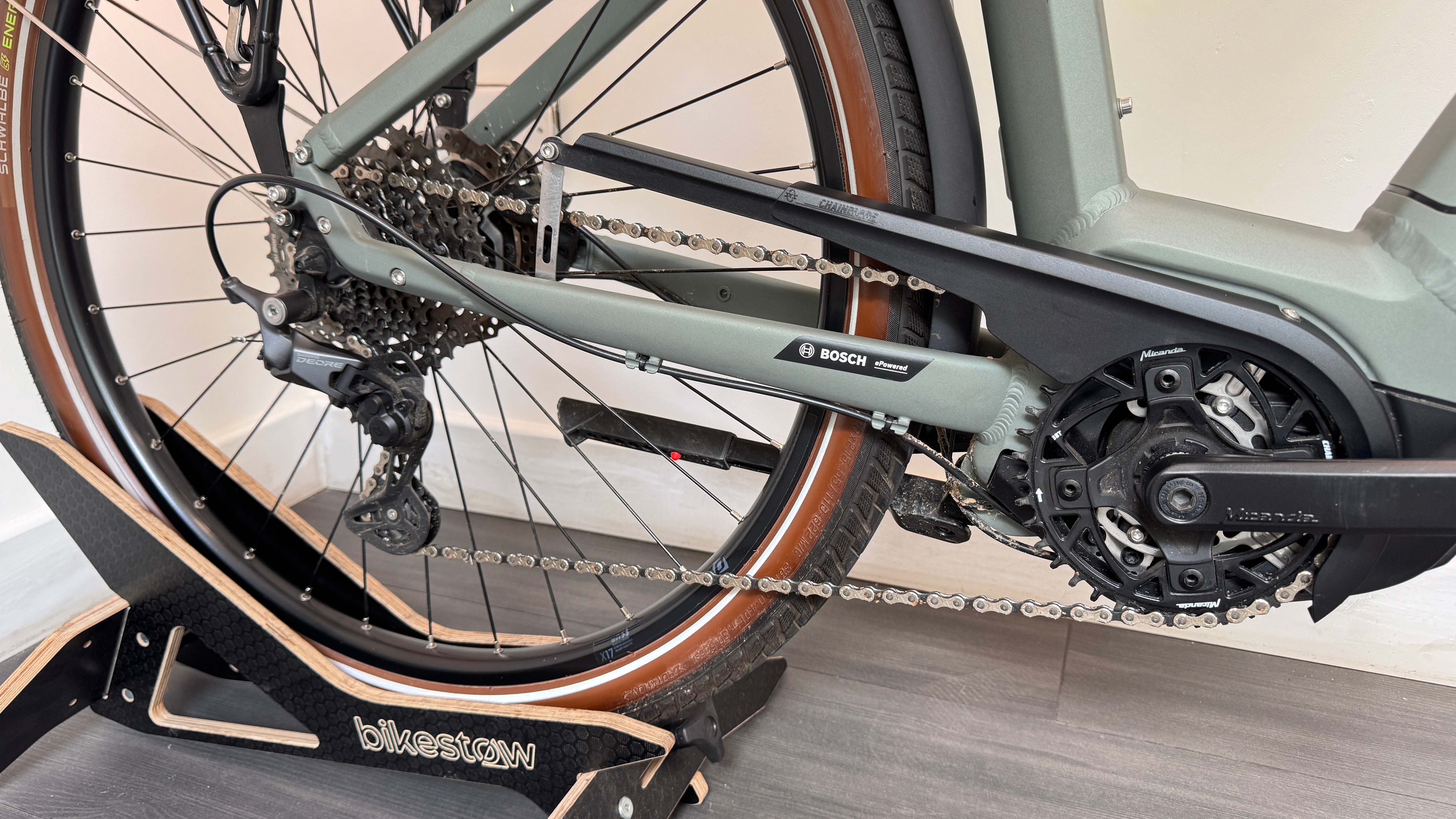 Scott Sub Sport eRIDE 20 SMALL Green Electric Bike 625Wh Ebike Step Through RRP £3499