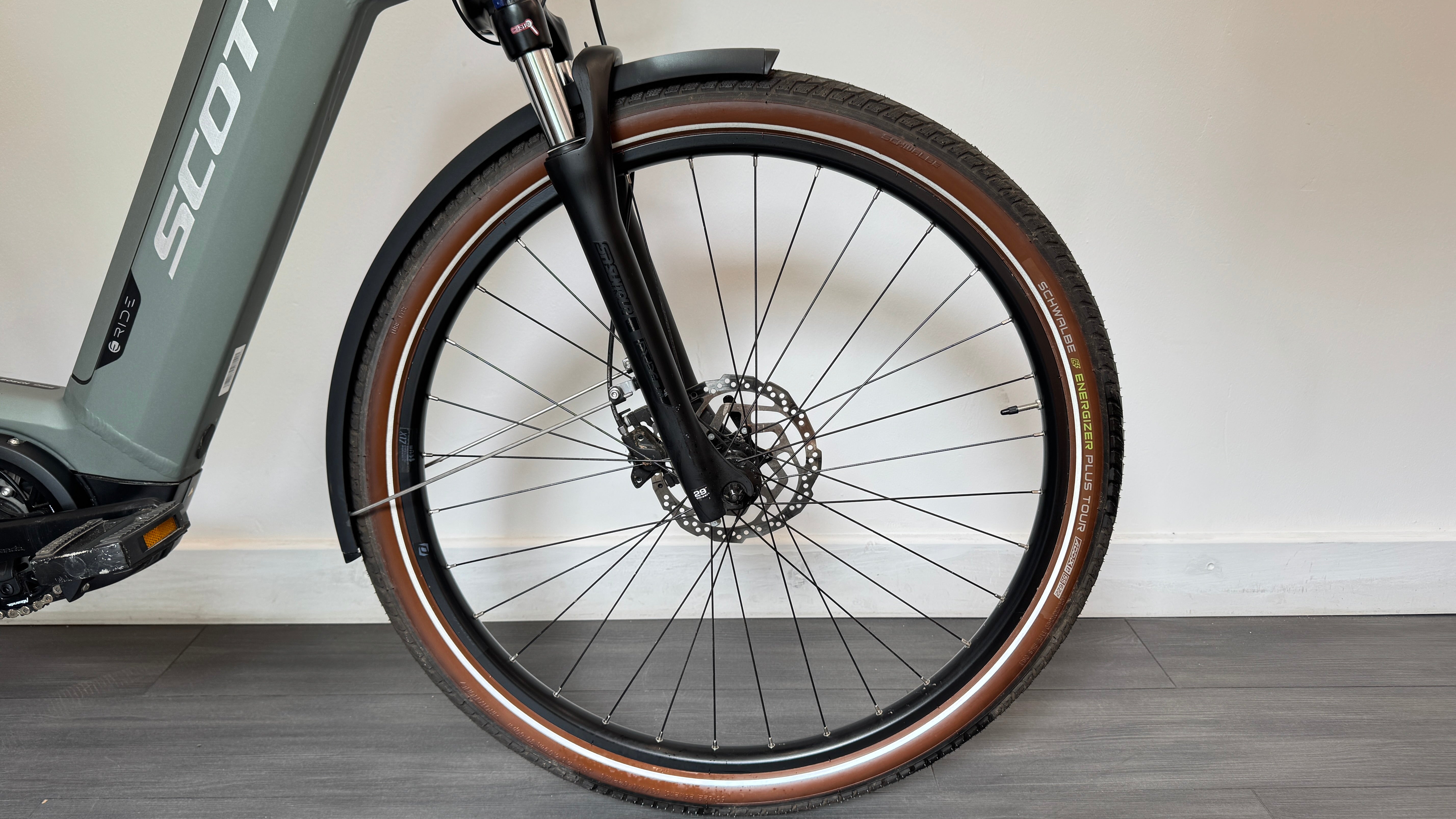 Scott Sub Sport eRIDE 20 SMALL Green Electric Bike 625Wh Ebike Step Through RRP £3499