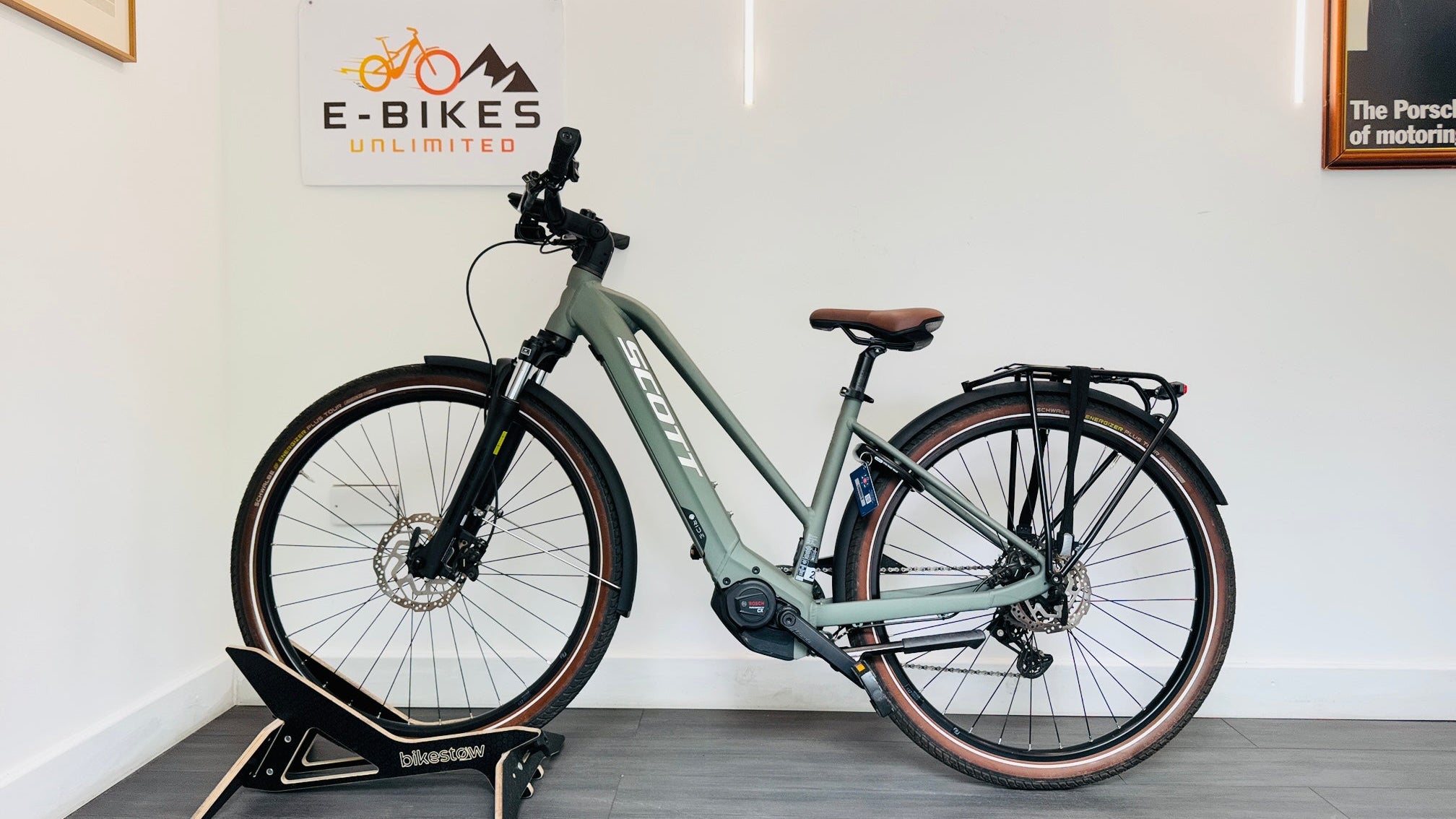 Scott Sub Sport eRIDE 20 SMALL Electric Hybrid Bike 2025 in Green 625Wh RRP £3499
